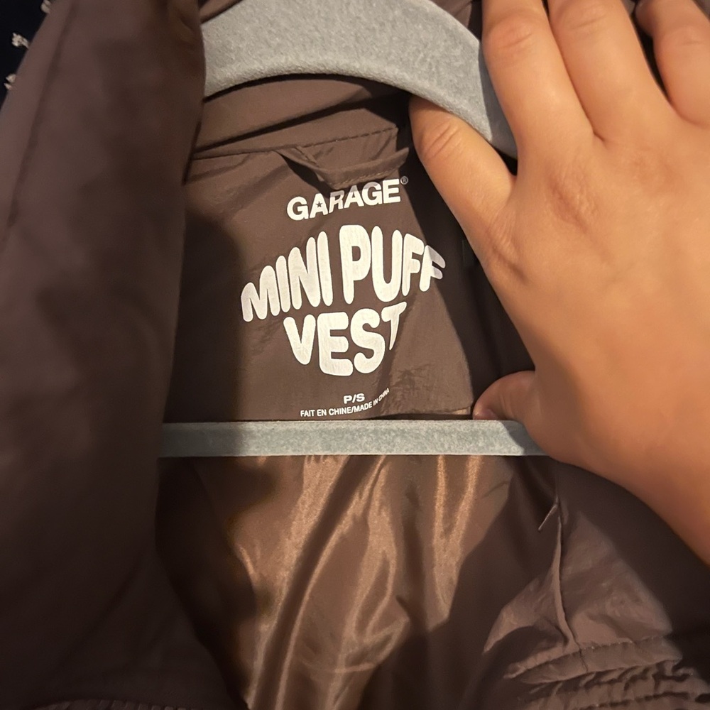 Garage Mini Puffer Vest